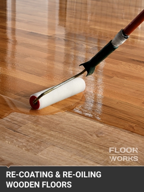 Re-Oiling & Re-Coating Wooden Floors