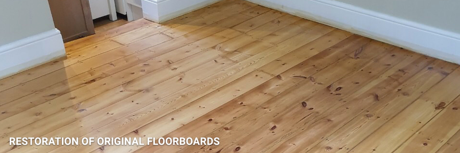 Original Pine Floorboards Restoration & Sanding