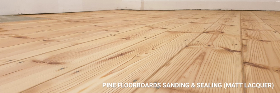 Floorboards Sanding Pine Sealing 6