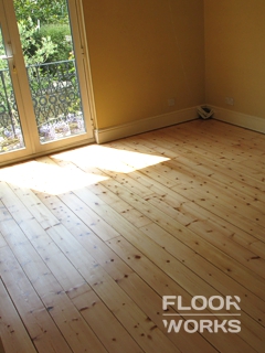 Floor renovation project in Perivale