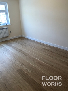 Floor renovation project in North Woolwich