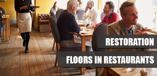 wood floor restoration for restaurants