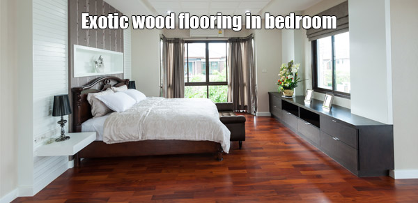 flooring from exotic wood specie