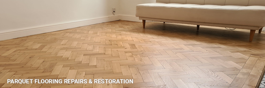 Oak Parquet Flooring Restoration 25