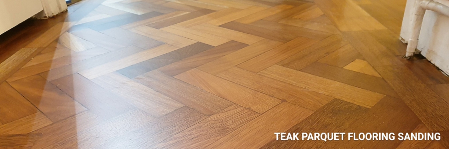 Parquet Flooring Sanding Hardwood Teak 1