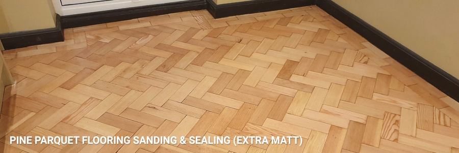 Parquet Flooring Sanding Pine Extra Matt 3