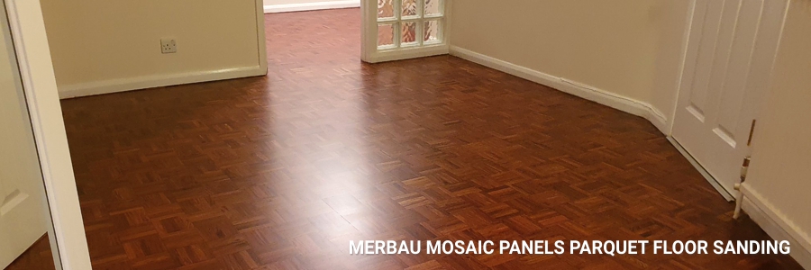 Parquet Mosaic Merbau Floor Sanding 1