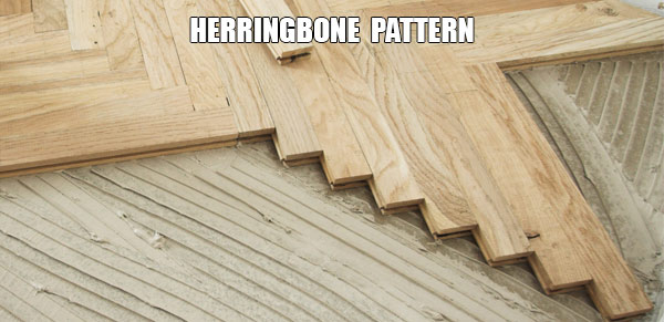 parquet blocks fit in herringbone pattern
