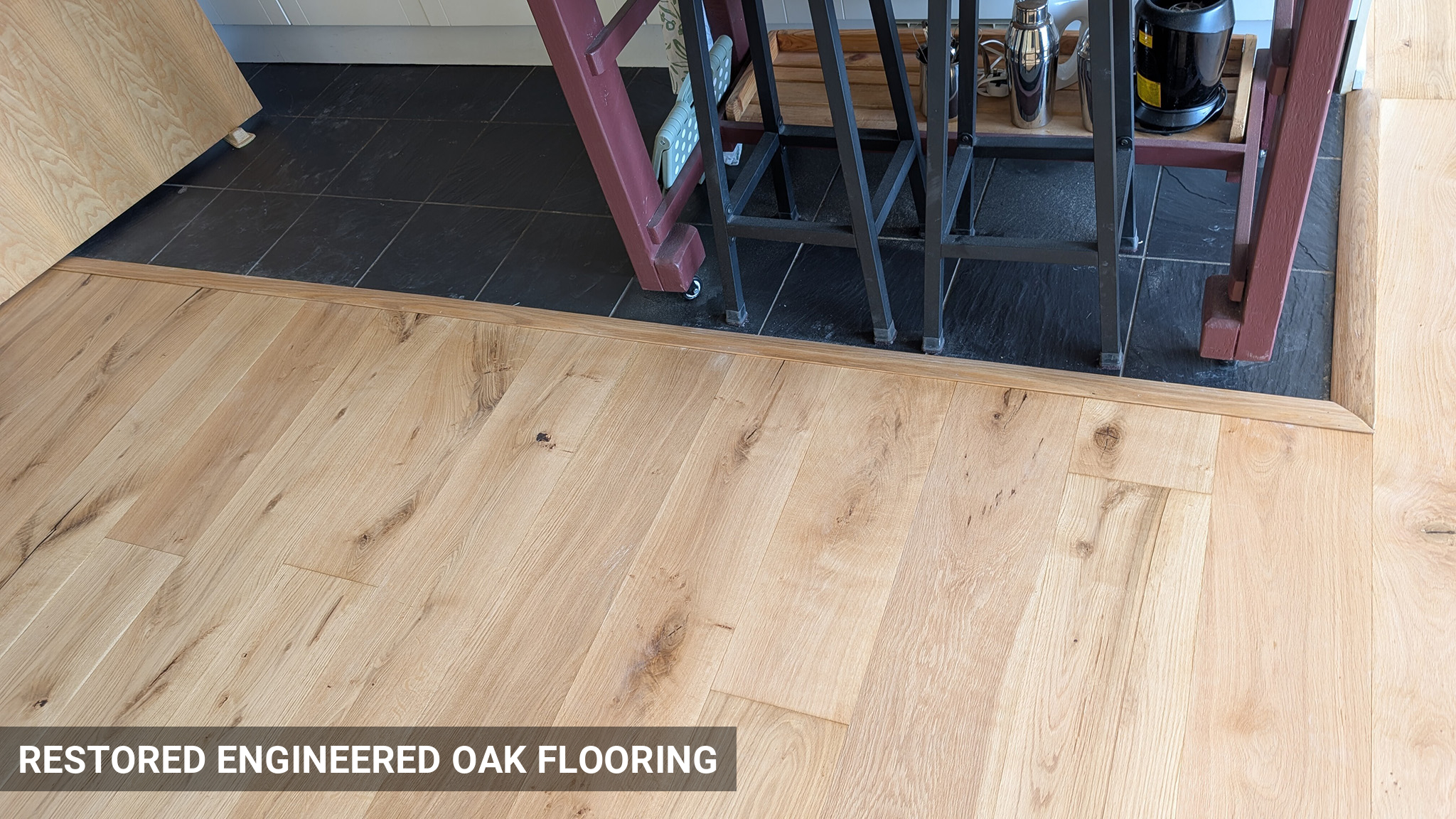 Restored Engineered Oak Flooring in Deptford