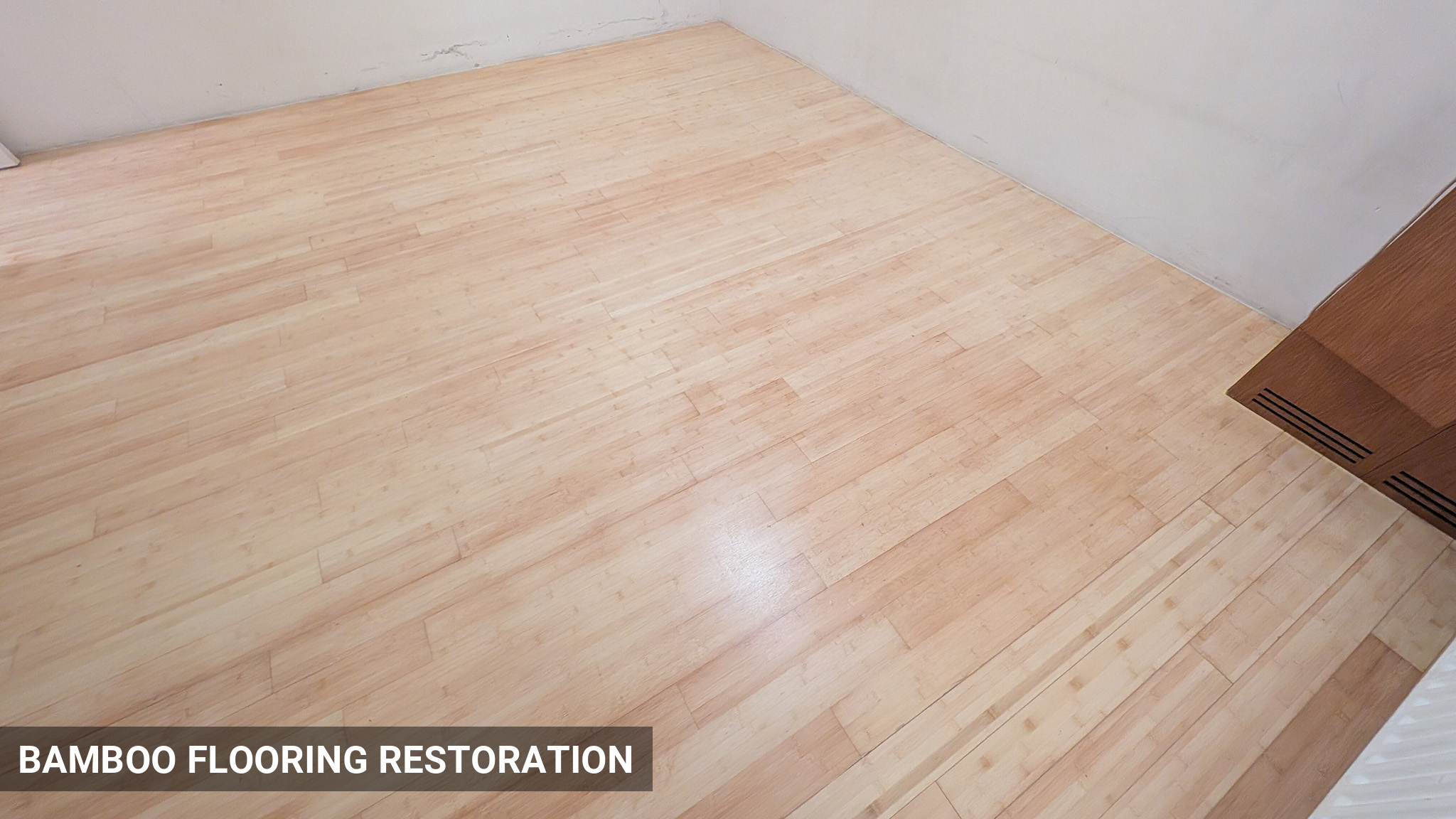 Bamboo Flooring Restoration in Bethnal Green
