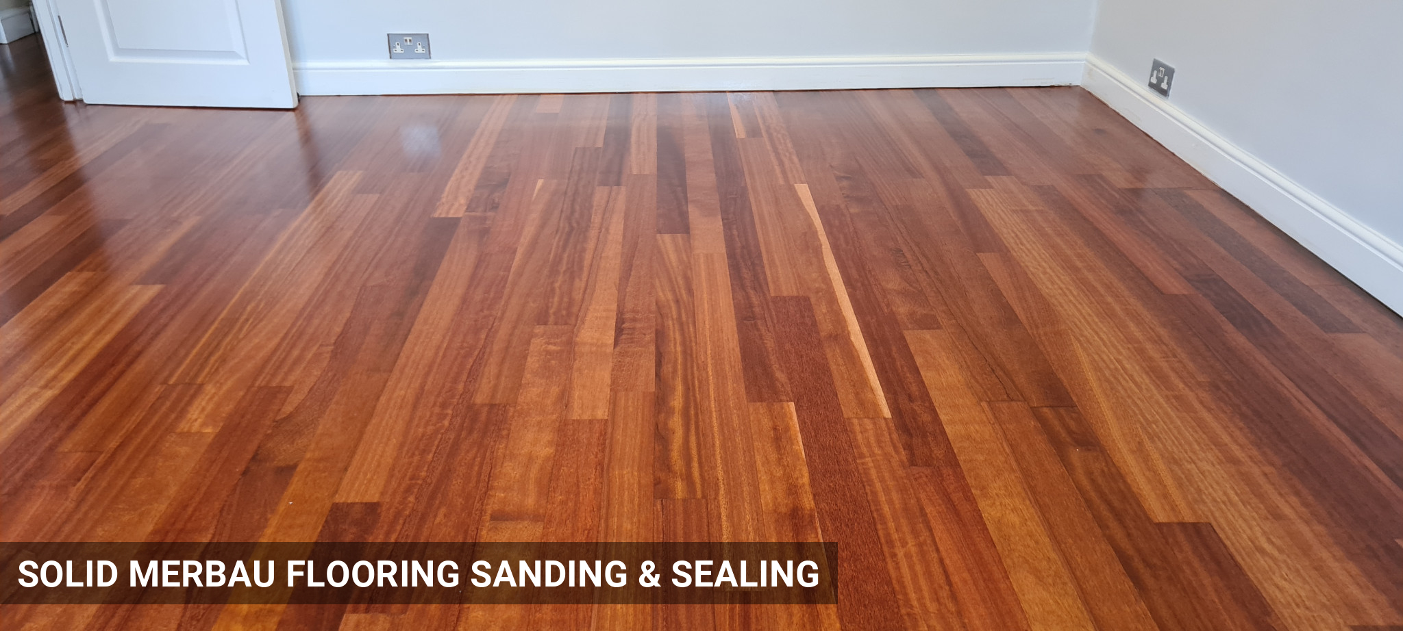 Solid Merbau Flooring Sanding & Sealing in Wimbledon