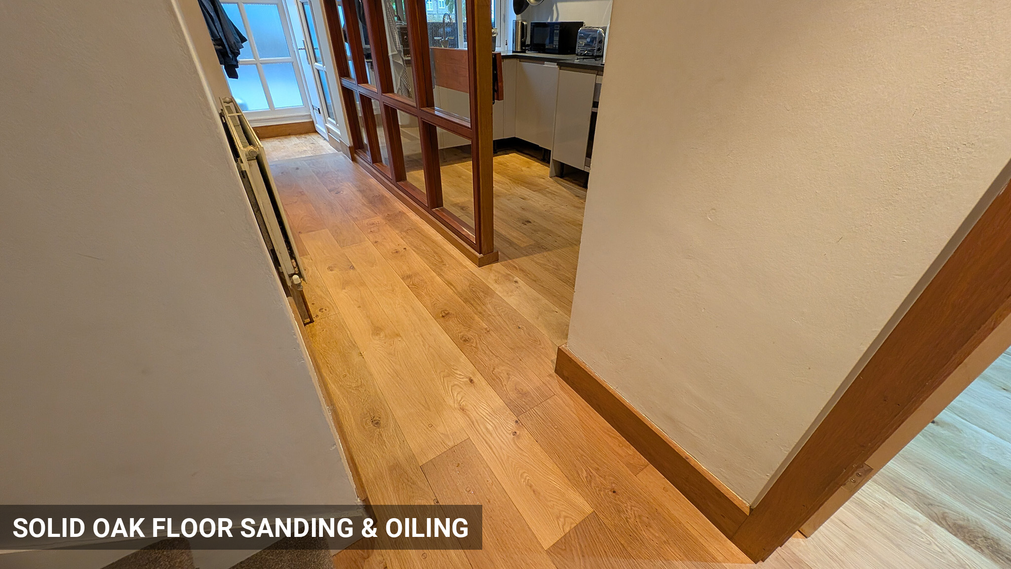 Solid Oak Floor Sanding & Oiling with Osmo Polyx in Wandsworth