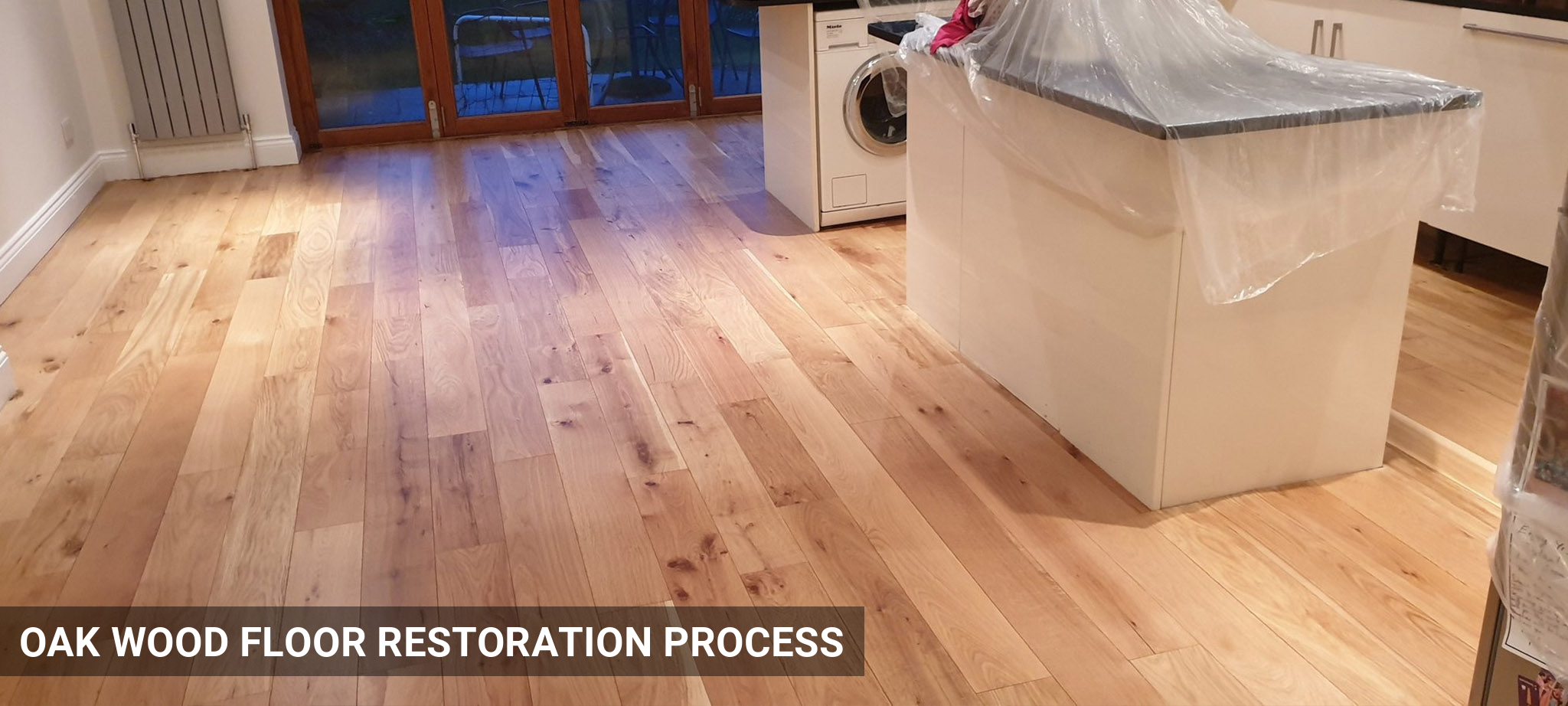 Engineered Wood Floor Restoration in Hampton