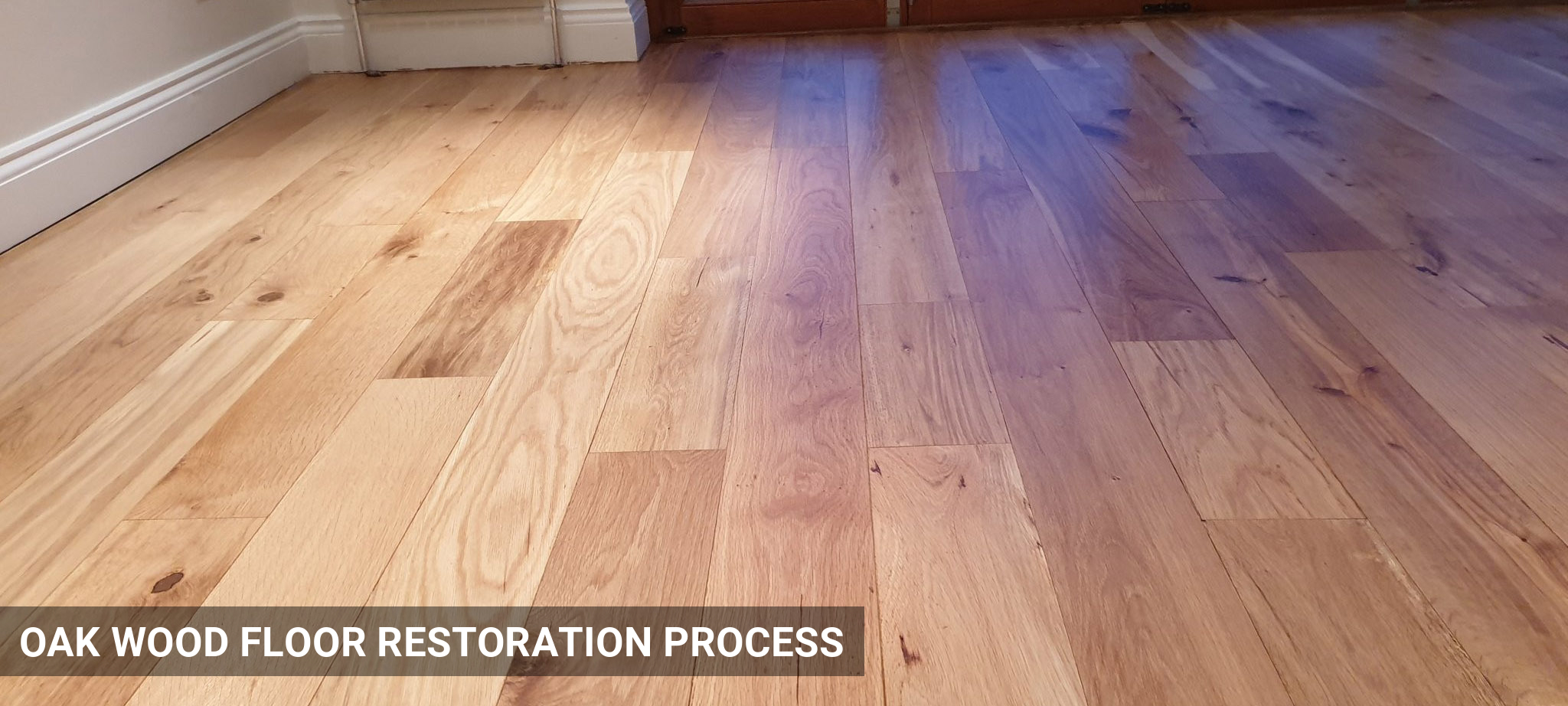 Engineered Wood Floor Restoration in Hampton