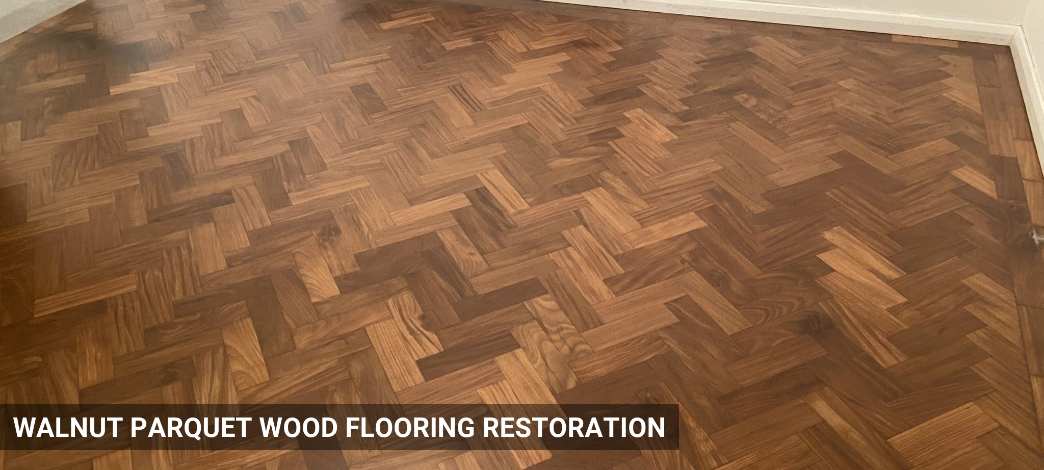 Solid Parquet Wood Flooring Restoration in Chesham