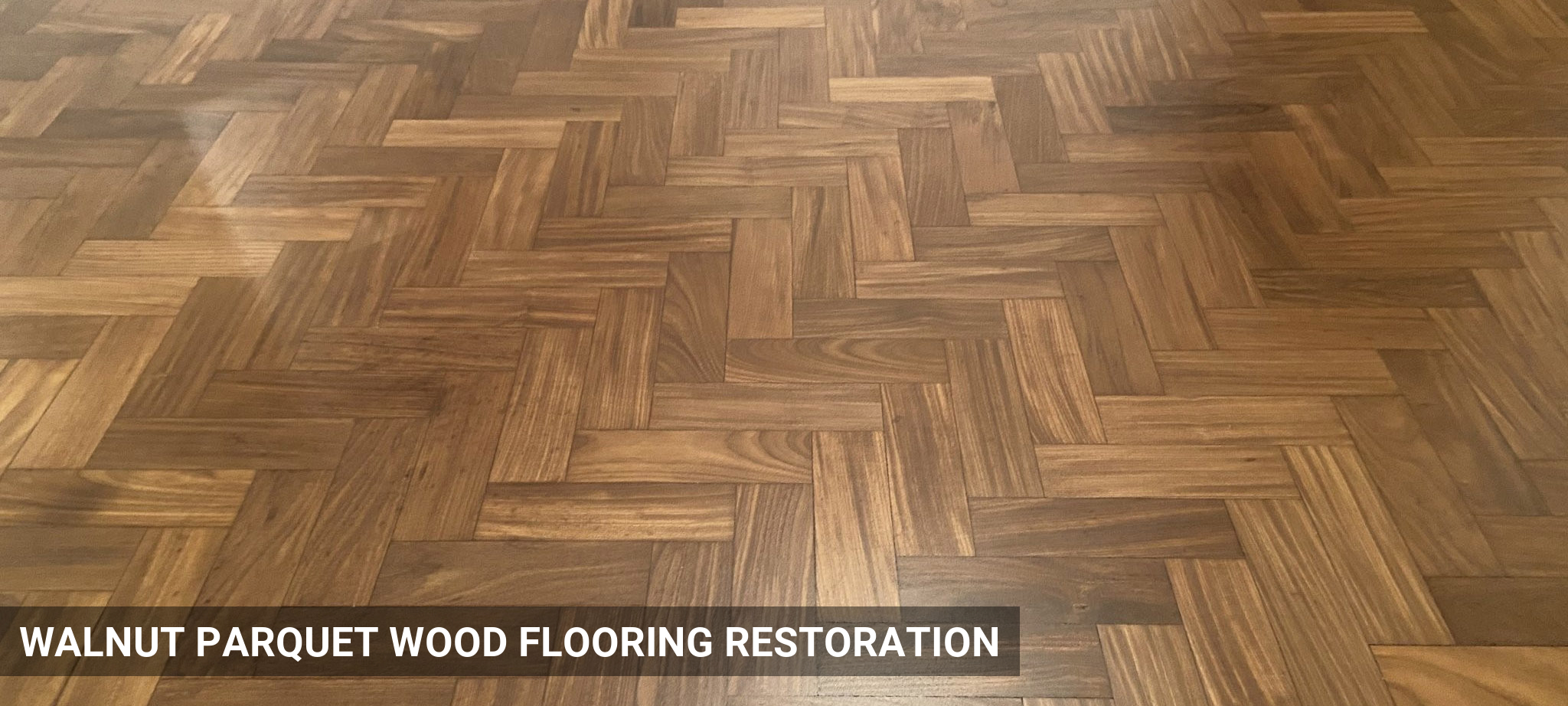 Solid Parquet Wood Flooring Restoration in Chesham
