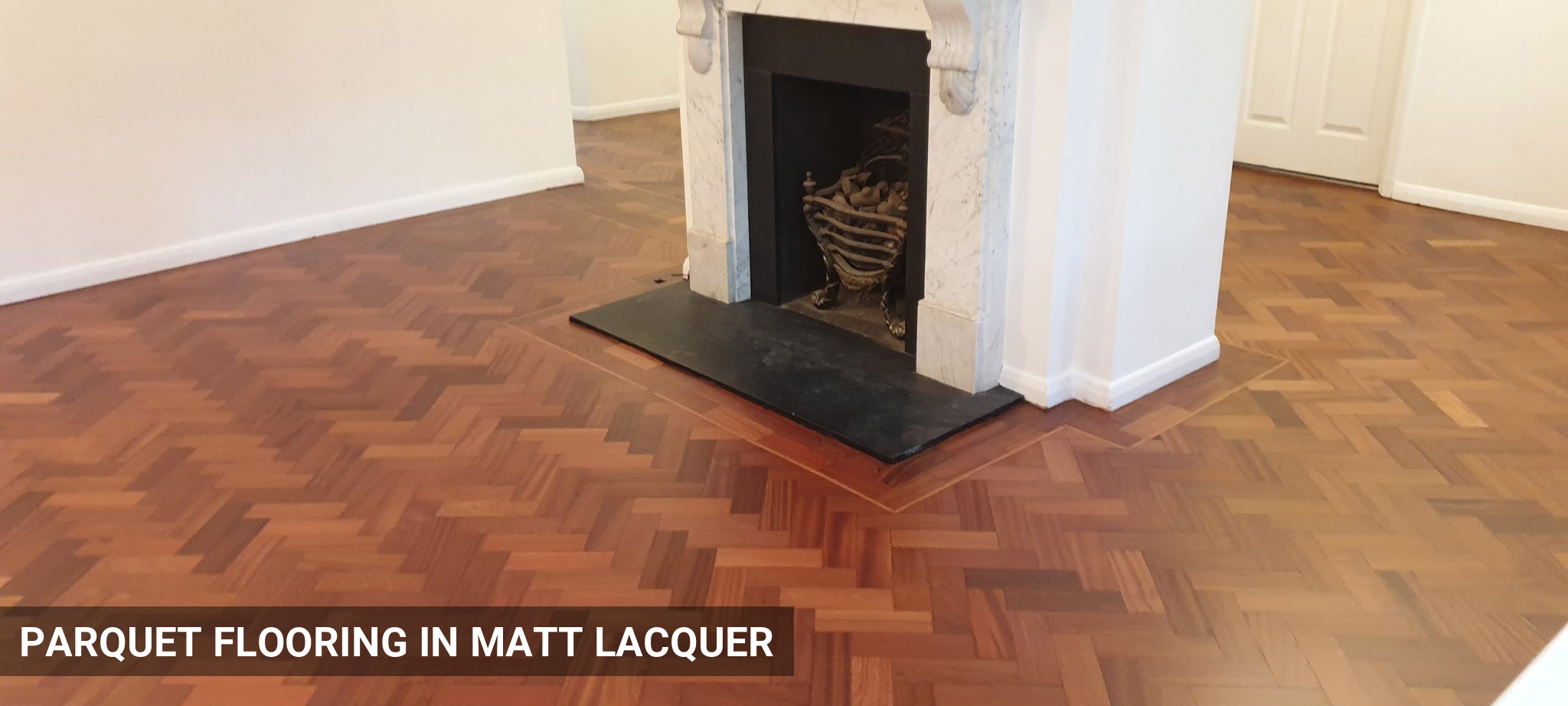 Parquet Wood Flooring in Matt Lacquer in Wimbledon