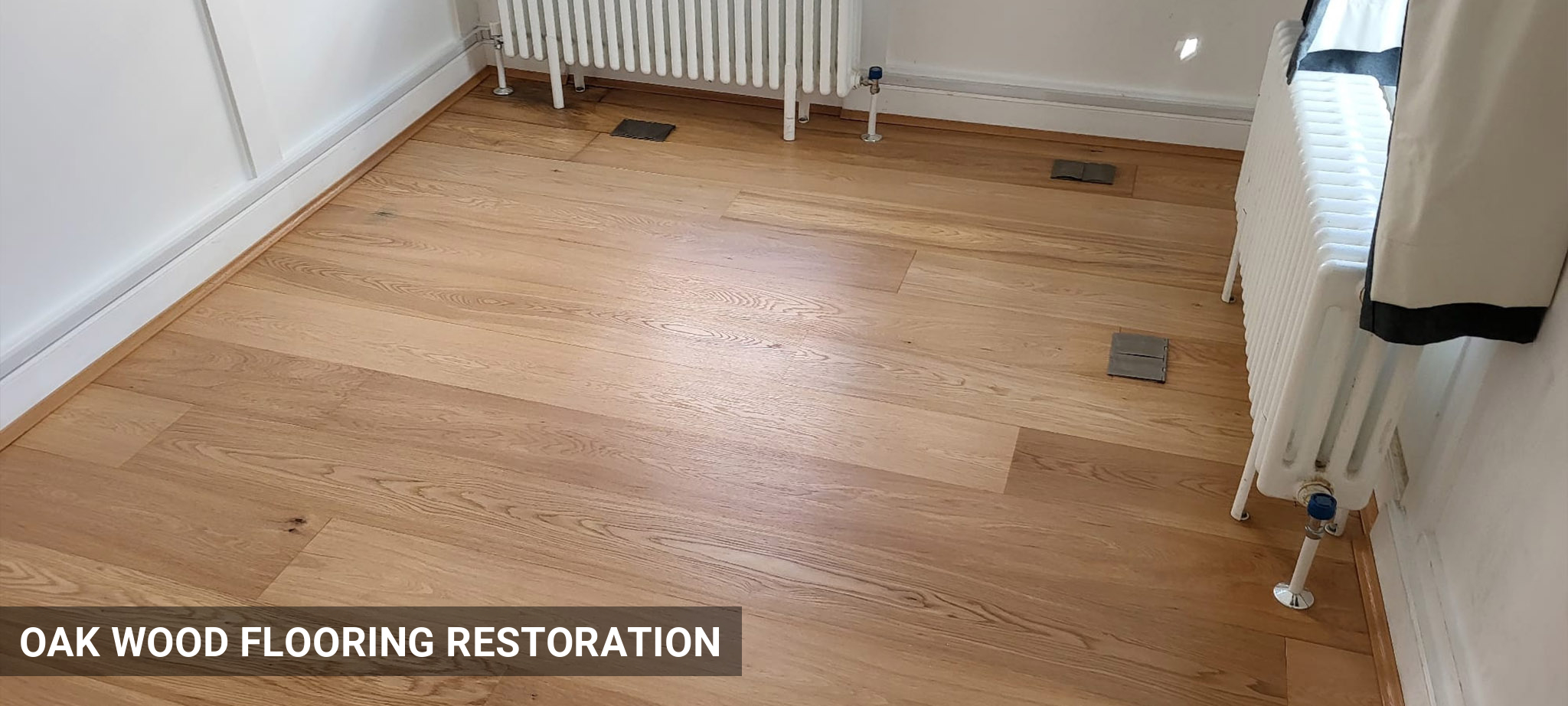 Engineered Oak Wood Flooring Restoration in Soho