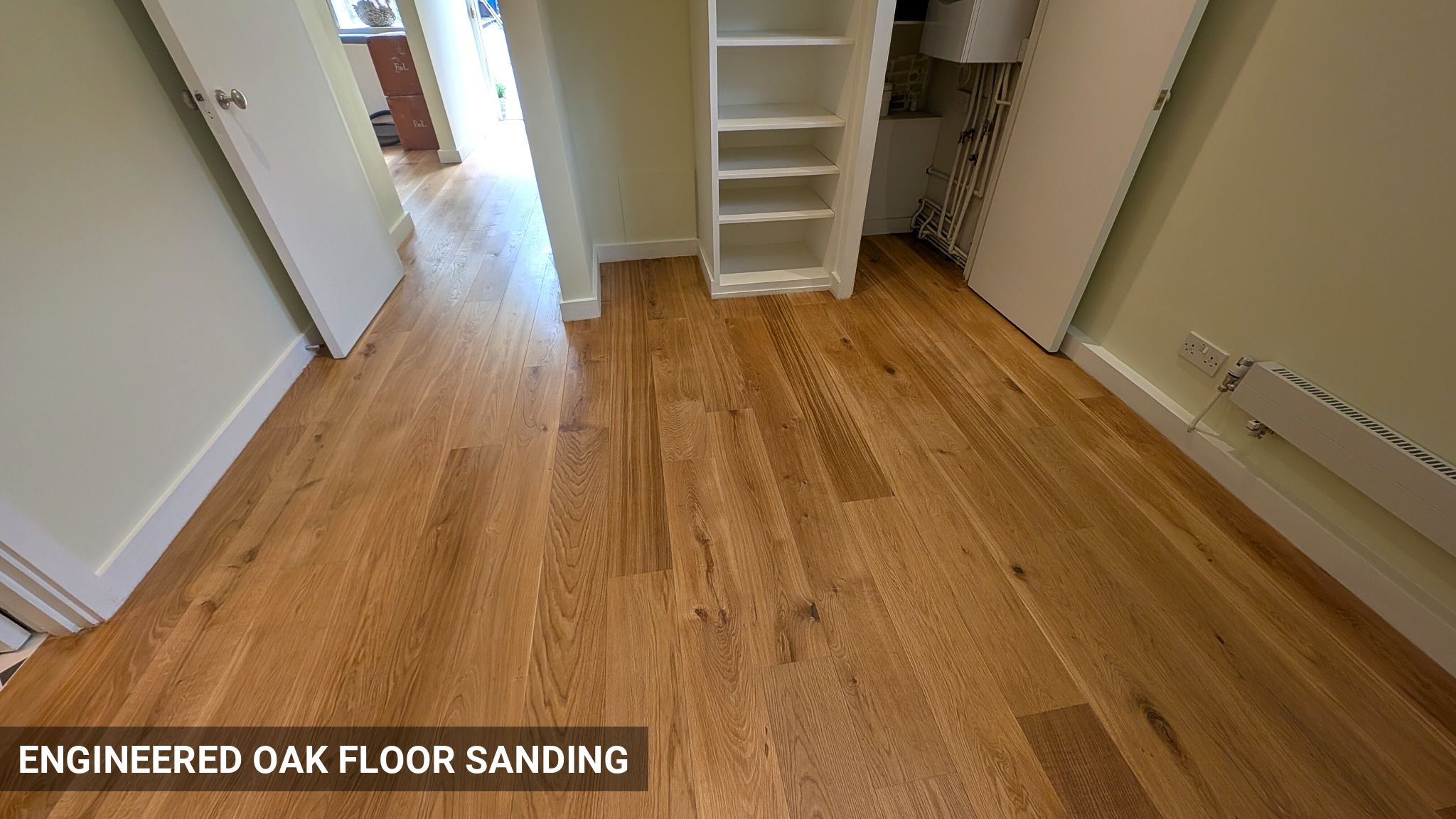 Engineered Oak Floor Sanding in Camberwell