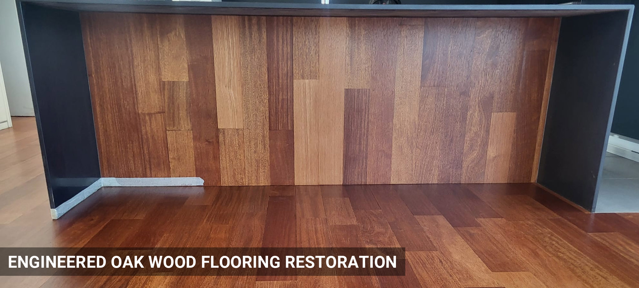 Merbau Hardwood Wood Flooring Restoration in Clerkenwell